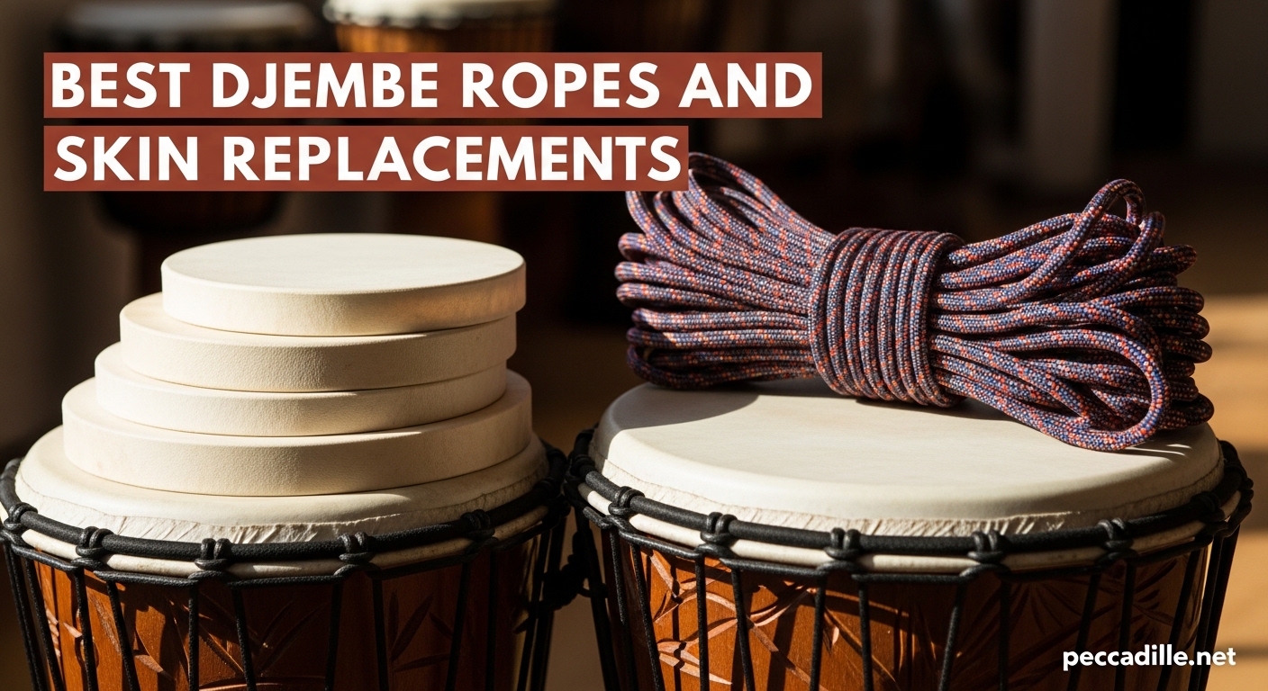 Best Djembe Ropes and Skin Replacements