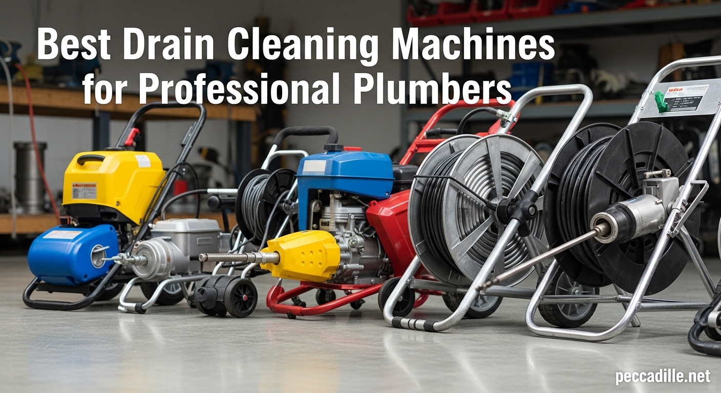 Best Drain Cleaning Machines for Professional Plumbers