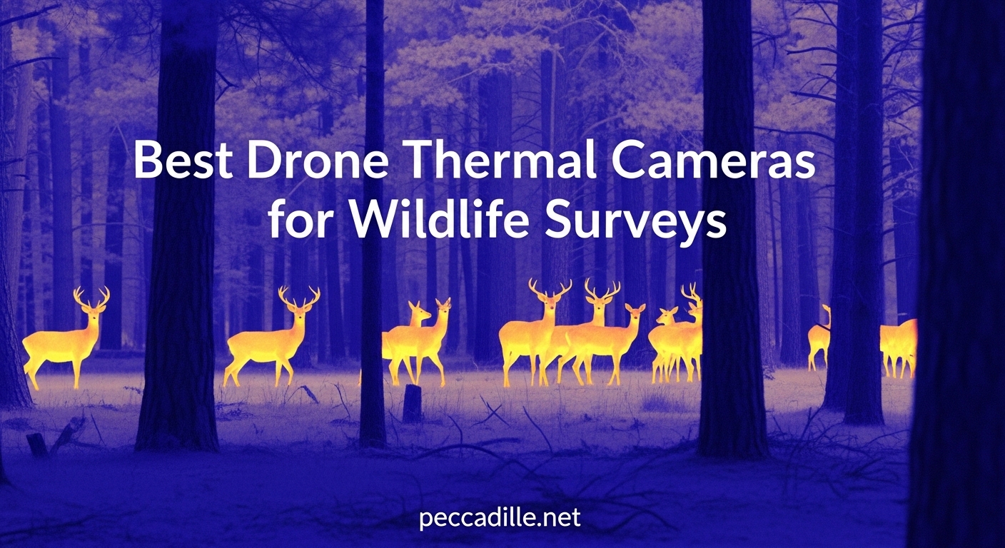 Best Drone Thermal Cameras for Wildlife Surveys