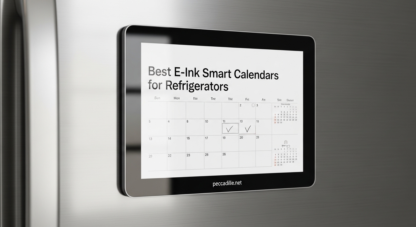 Best E-Ink Smart Calendars for Refrigerators
