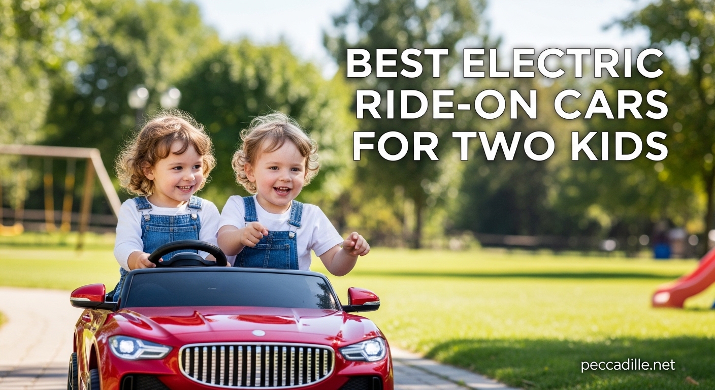 Best Electric Ride-On Cars for Two Kids