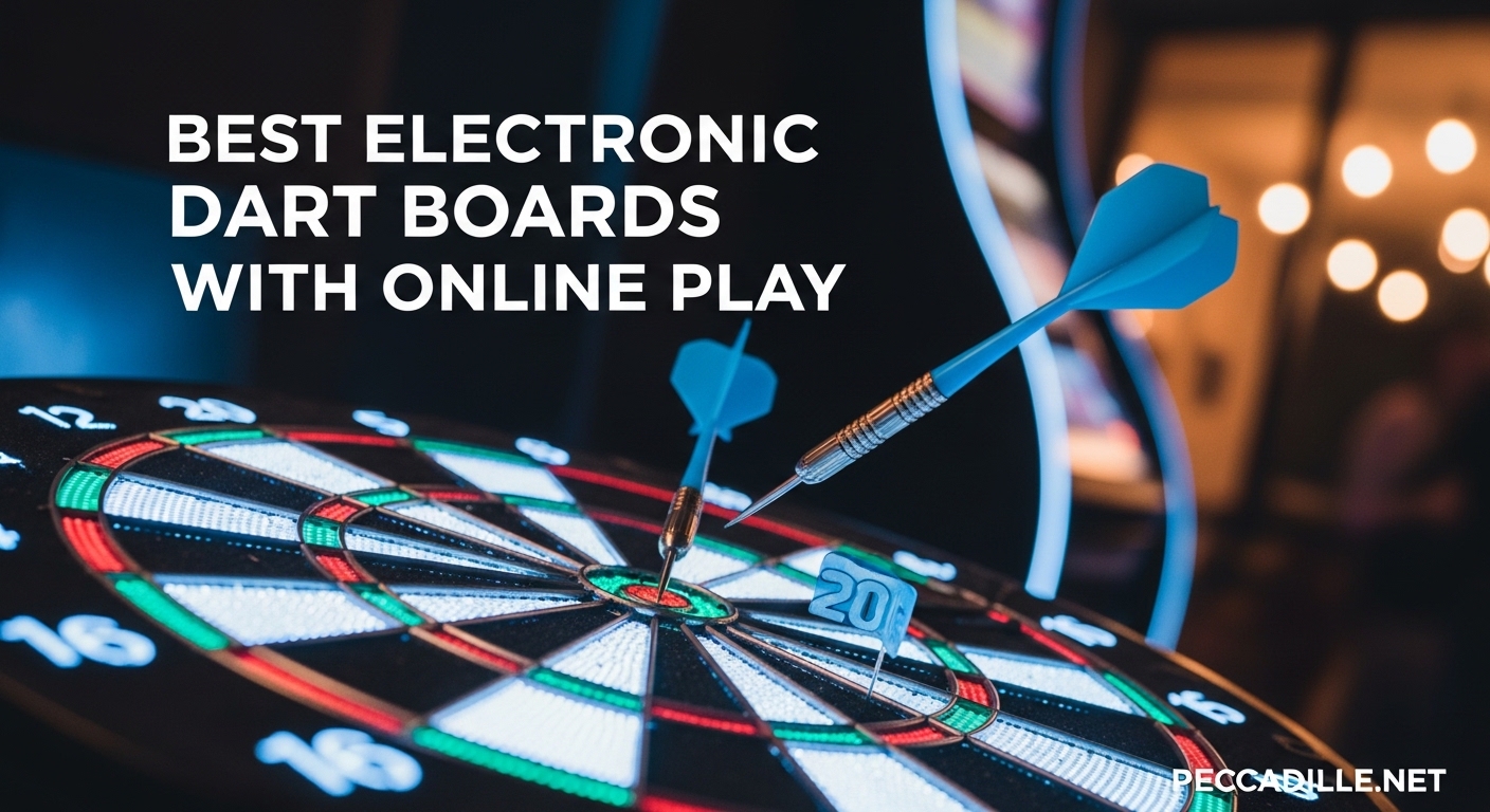 Best Electronic Dart Boards with Online Play
