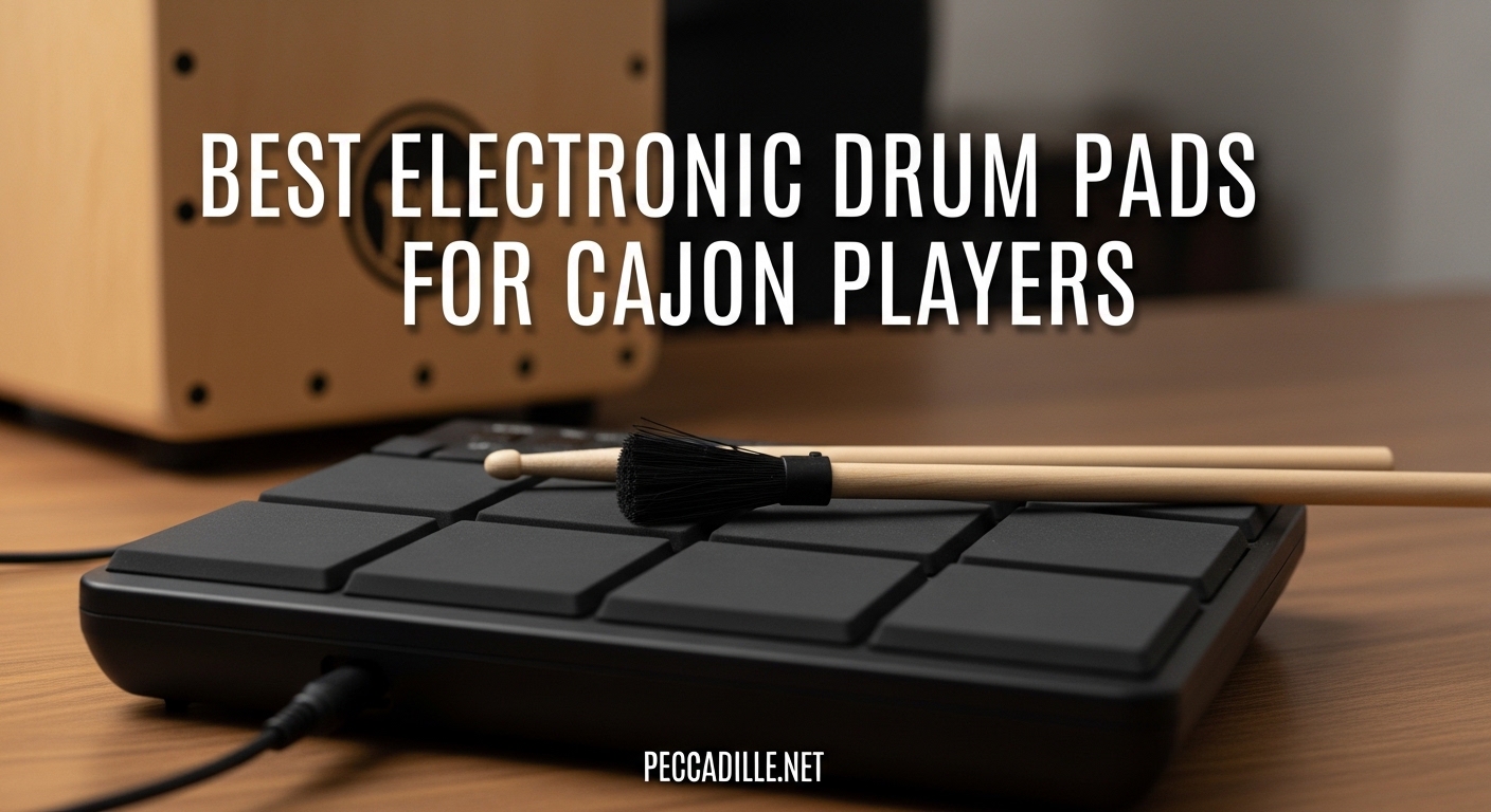 Best Electronic Drum Pads for Cajon Players