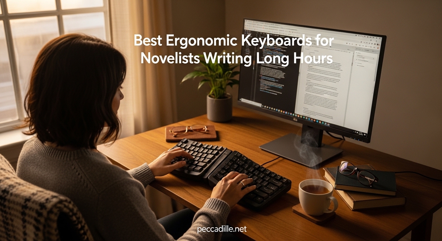 Best Ergonomic Keyboards for Novelists Writing Long Hours
