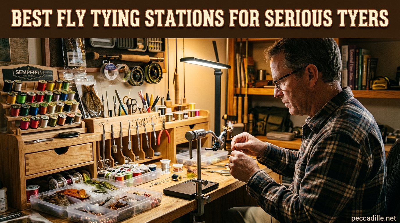 Best Fly Tying Stations for Serious Tyers
