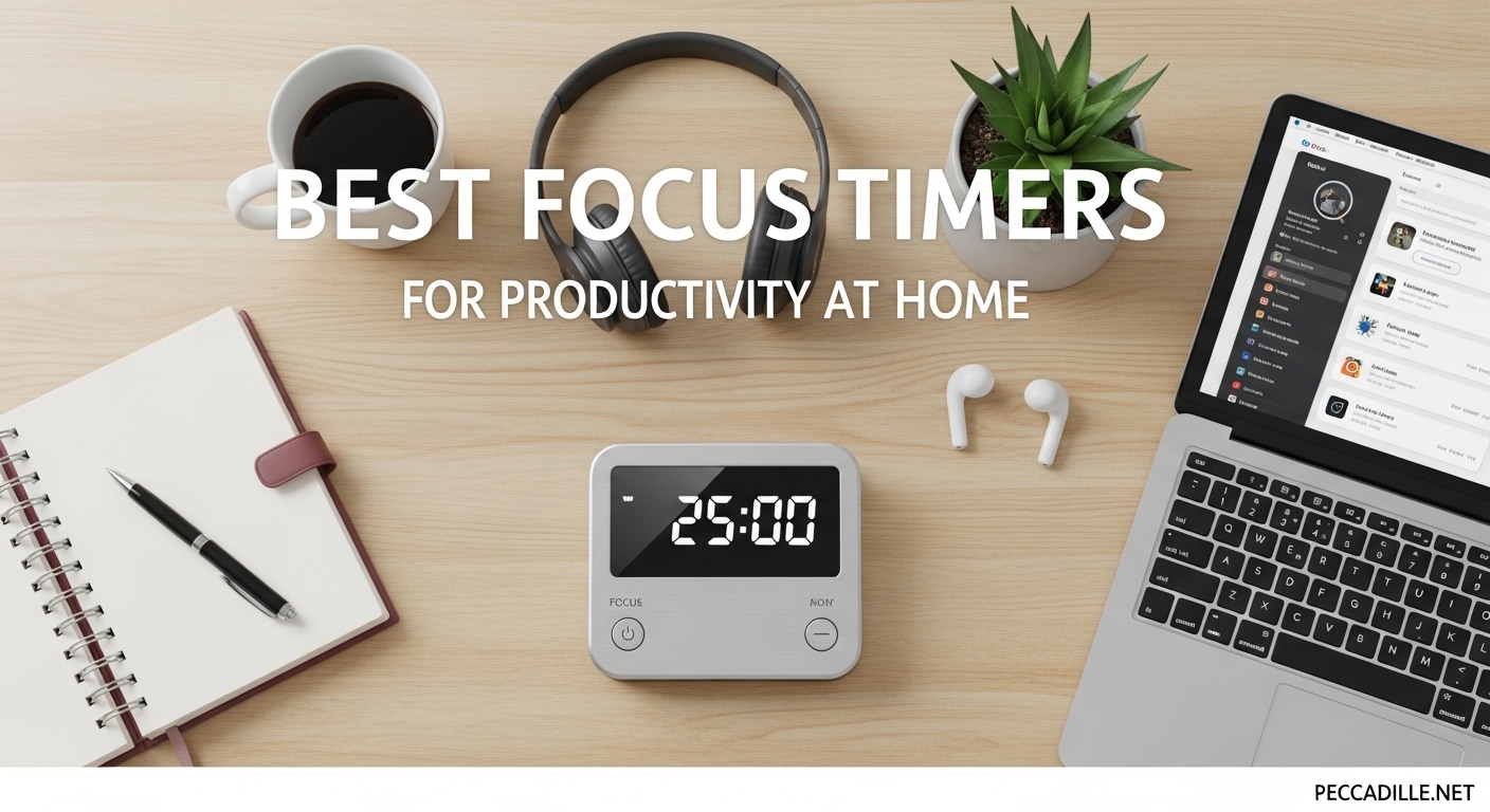 Best Focus Timers for Productivity at Home