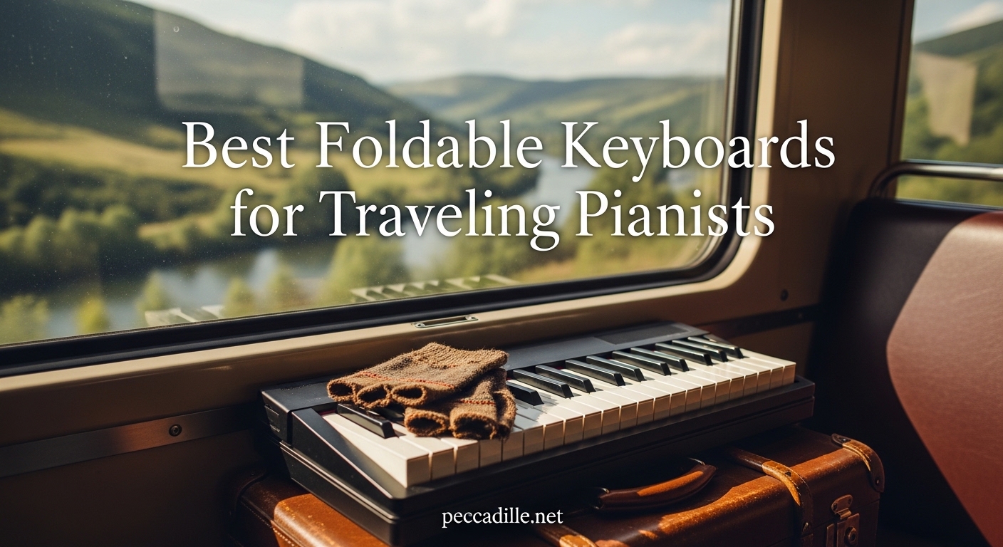Best Foldable Keyboards for Traveling Pianists