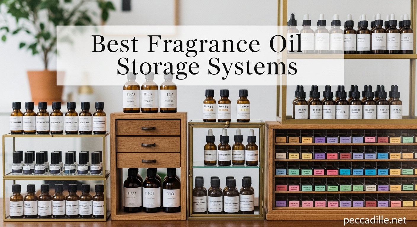 Best Fragrance Oil Storage Systems
