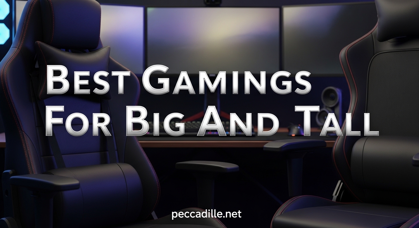 Best Gaming Chairs For Big And Tall