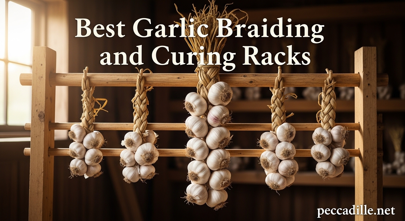 Best Garlic Braiding and Curing Racks