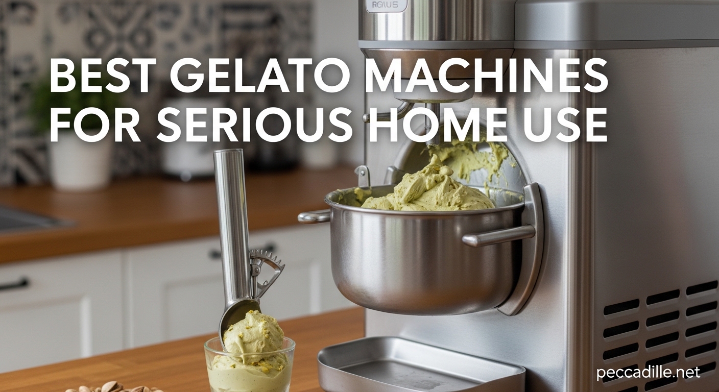 Best Gelato Machines for Serious Home Use