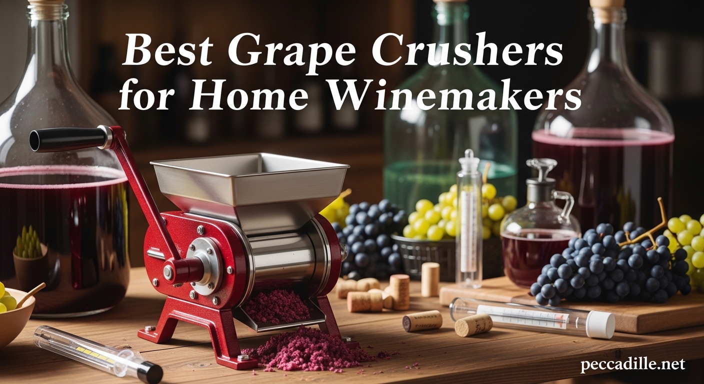 Best Grape Crushers for Home Winemakers