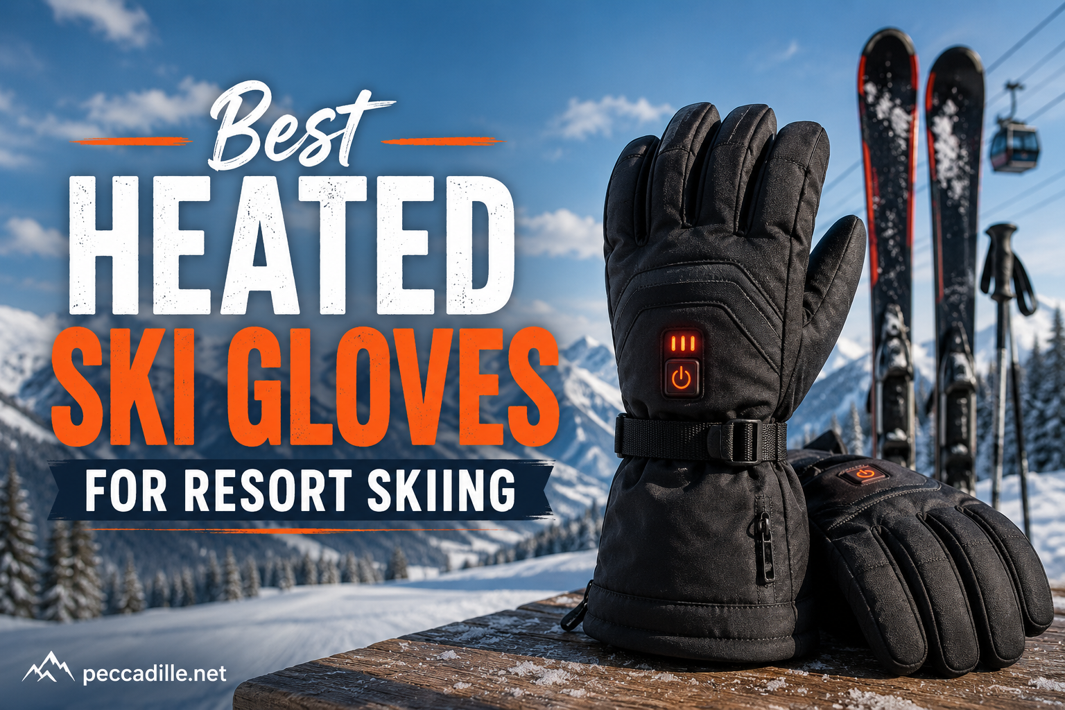 Best Heated Ski Gloves for Resort Skiing