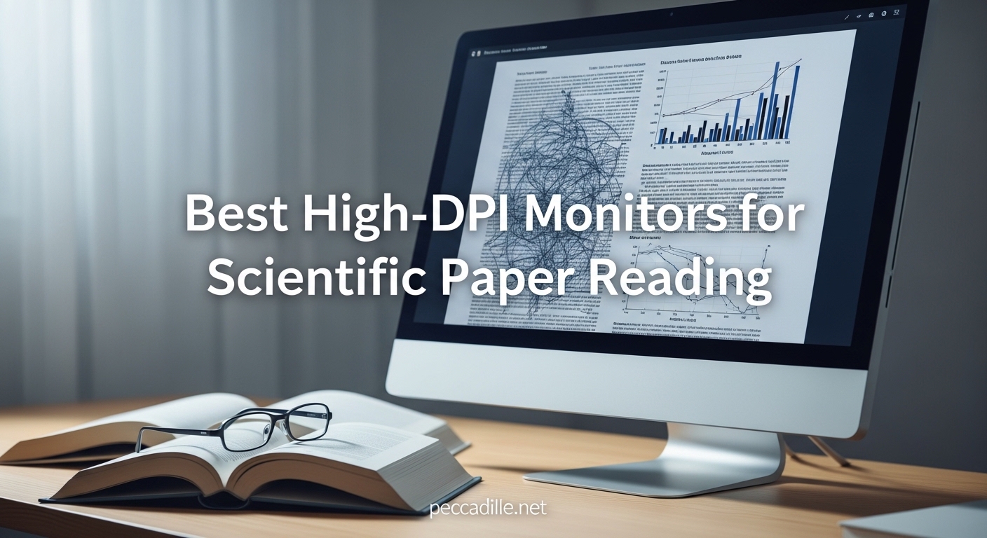 Best High-DPI Monitors for Scientific Paper Reading