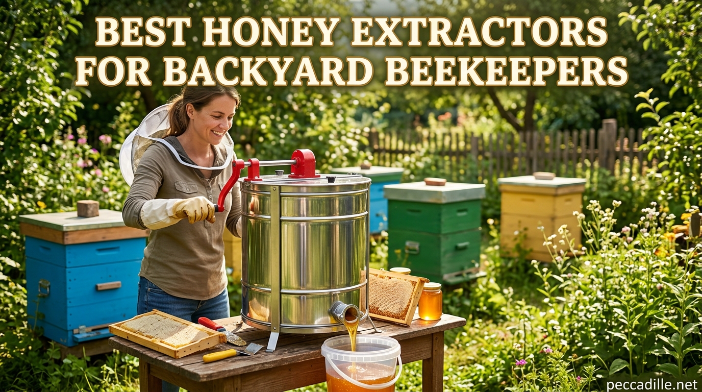 Best Honey Extractors for Backyard Beekeepers