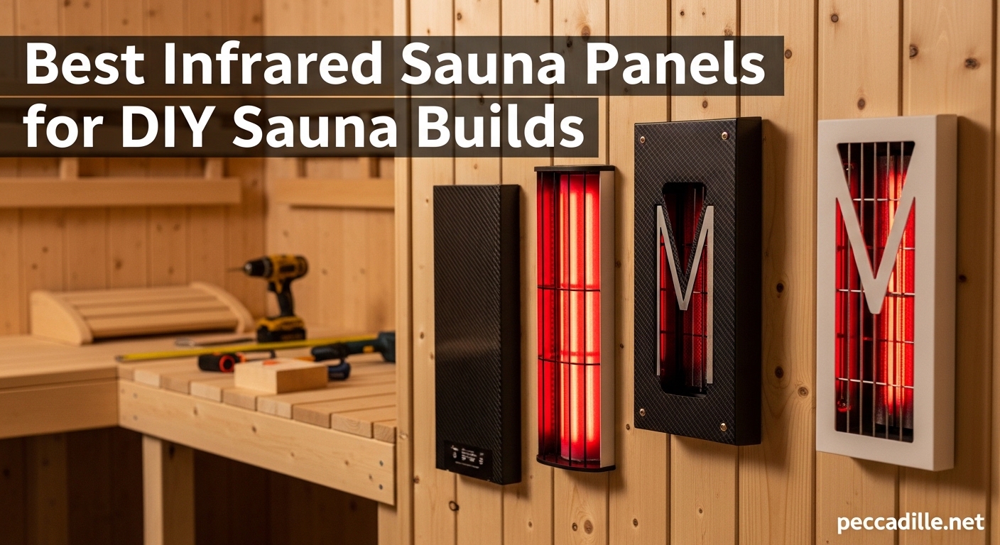Best Infrared Sauna Panels for DIY Sauna Builds