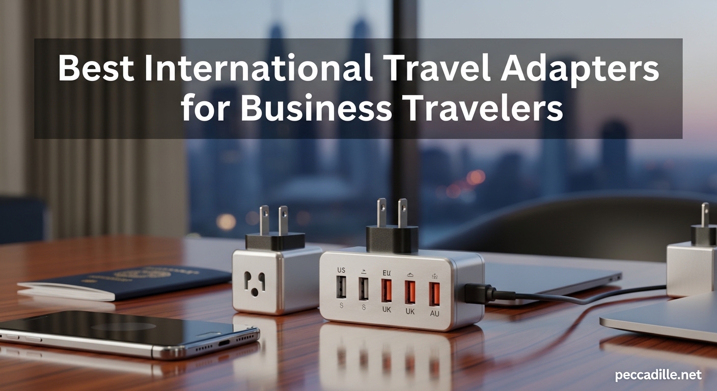 Best International Travel Adapters for Business Travelers