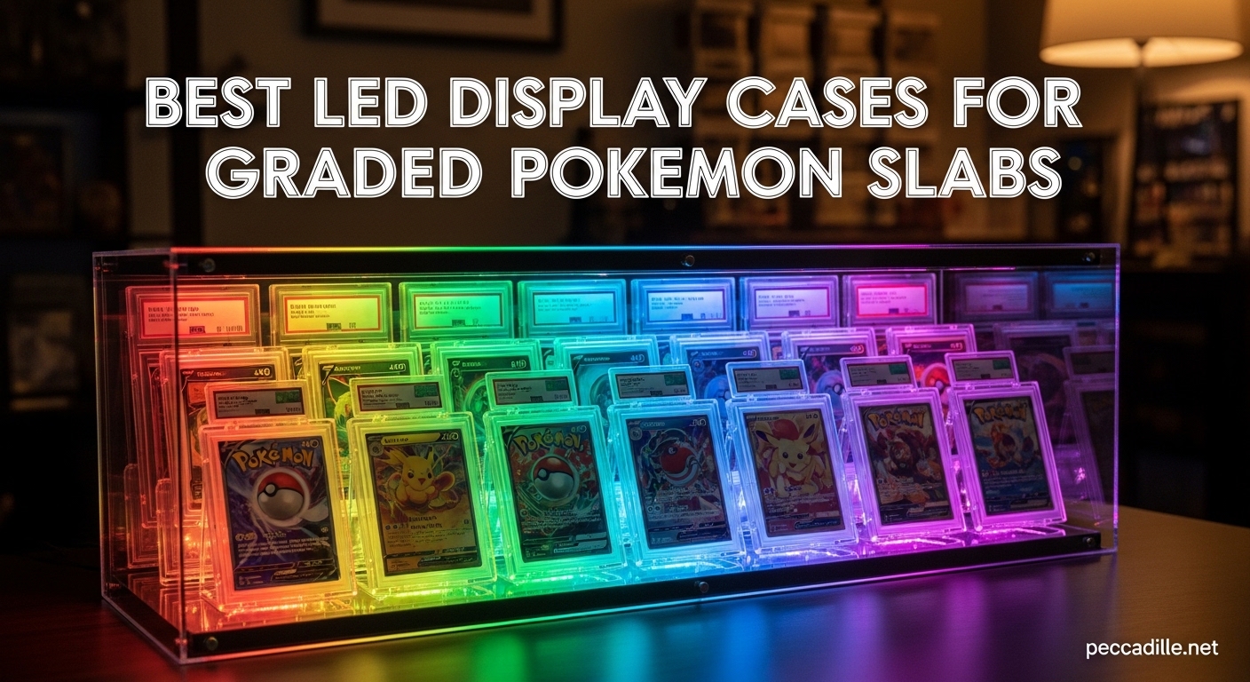 Best LED Display Cases for Graded Pokemon Slabs