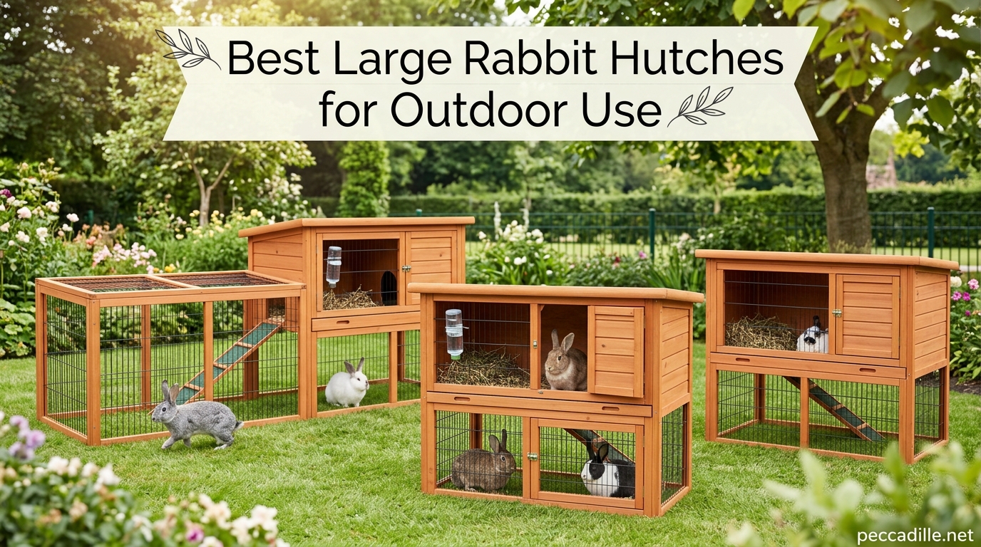 Best Large Rabbit Hutches for Outdoor Use