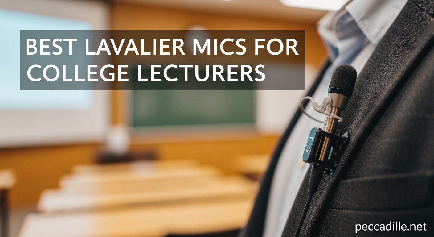 Best Lavalier Mics for College Lecturers