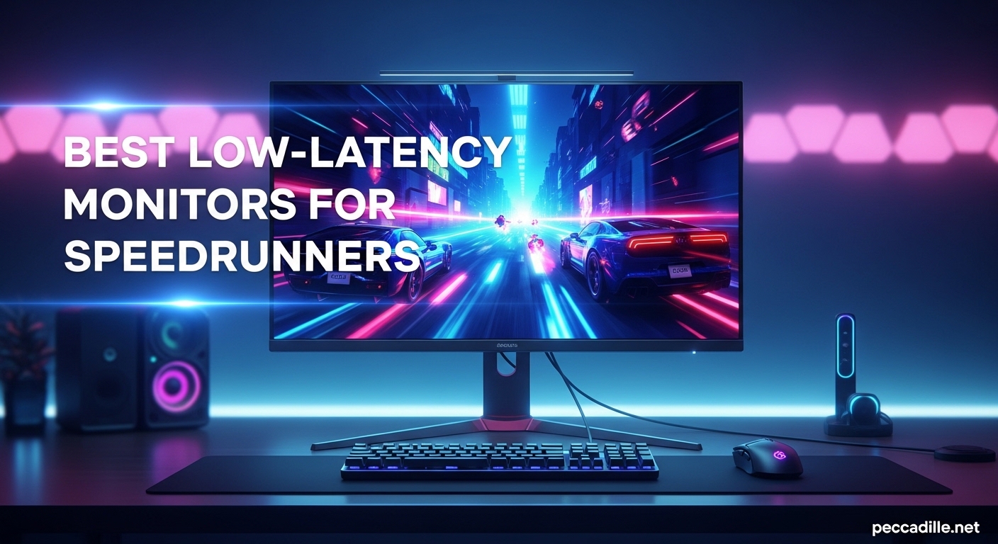 Best Low-Latency Monitors for Speedrunners