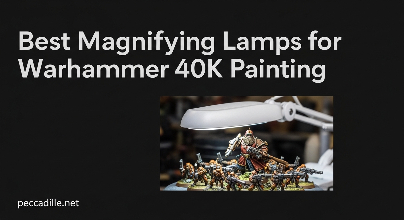 Best Magnifying Lamps for Warhammer 40K Painting