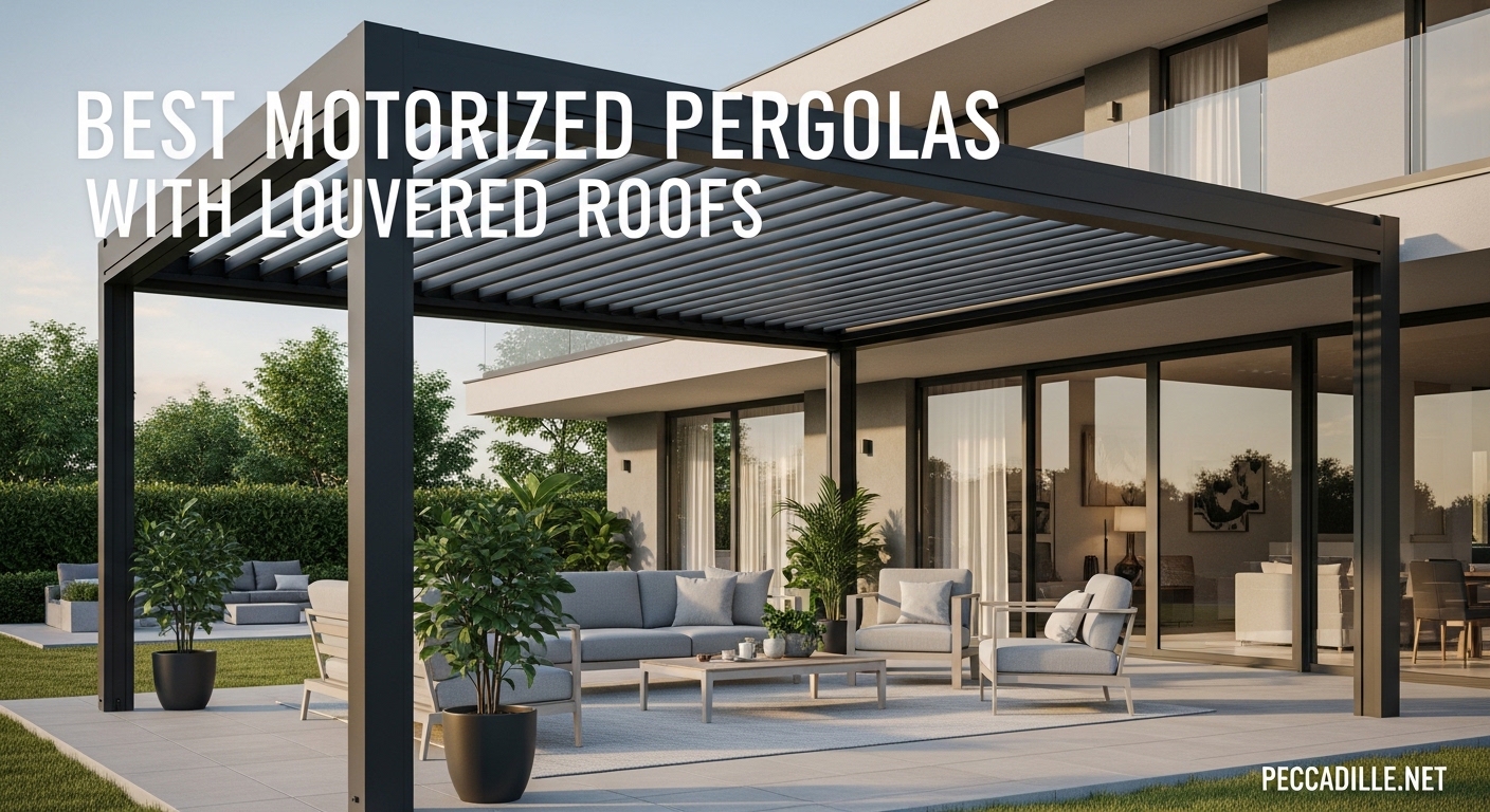 Best Motorized Pergolas with Louvered Roofs