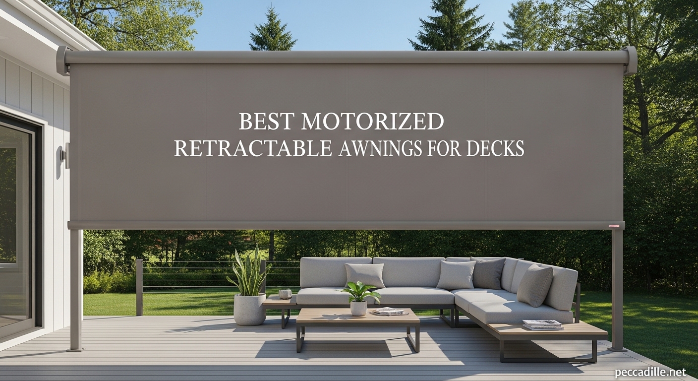 Best Motorized Retractable Awnings for Decks