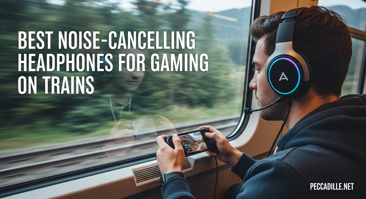 Best Noise-Cancelling Headphones for Gaming on Trains