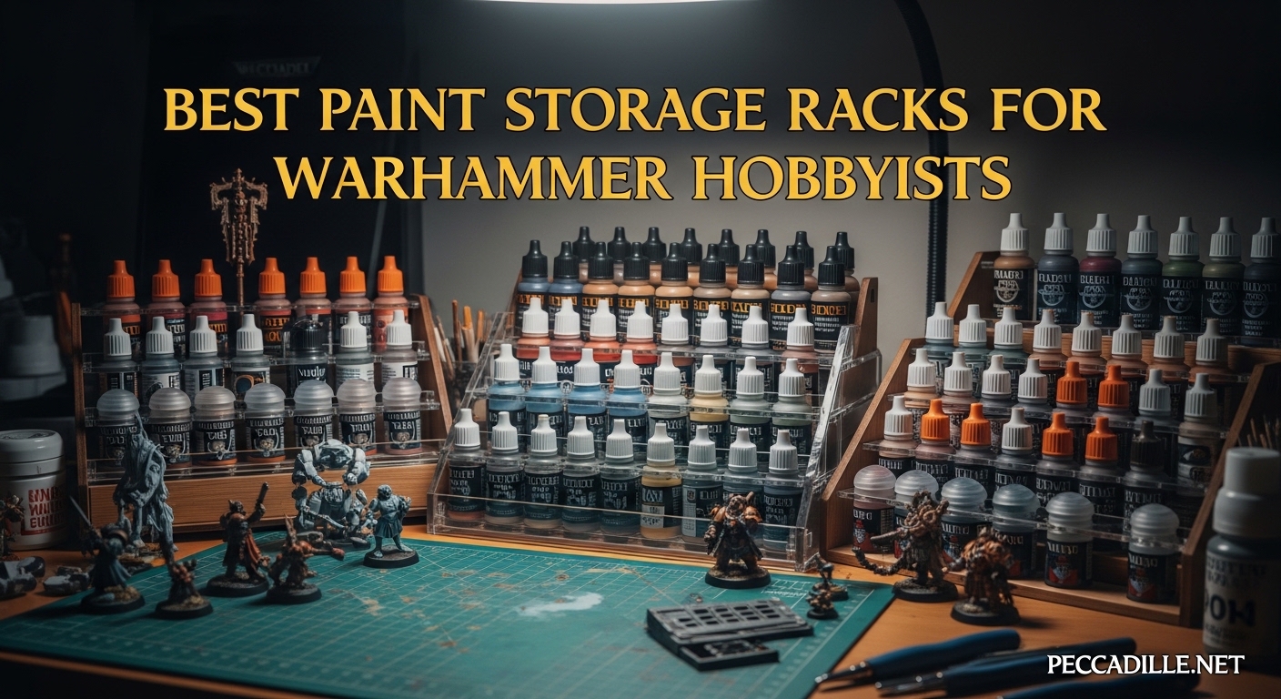 Best Paint Storage Racks for Warhammer Hobbyists