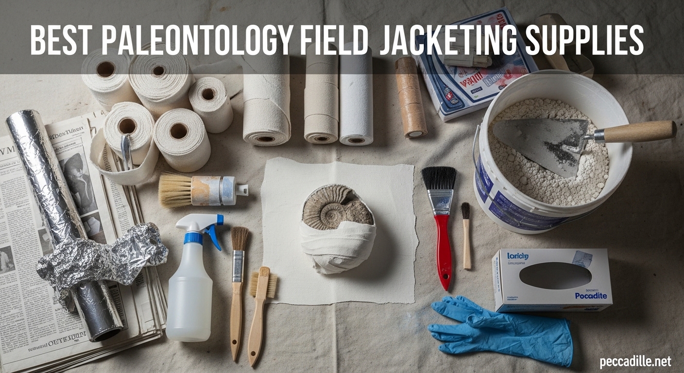 Best Paleontology Field Jacketing Supplies
