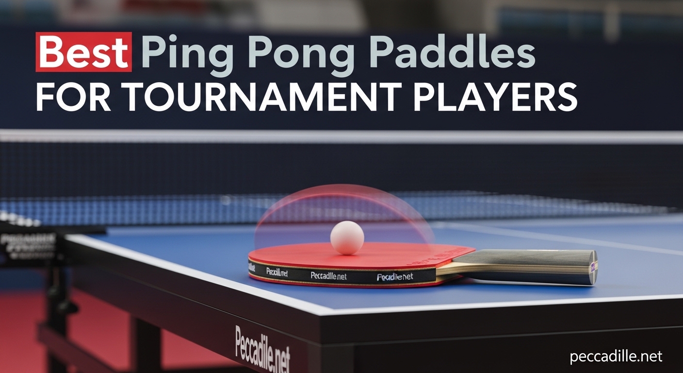 Best Ping Pong Paddles for Tournament Players