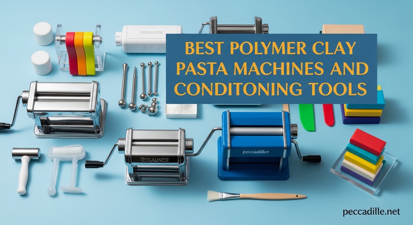 Best Polymer Clay Pasta Machines and Conditioning Tools