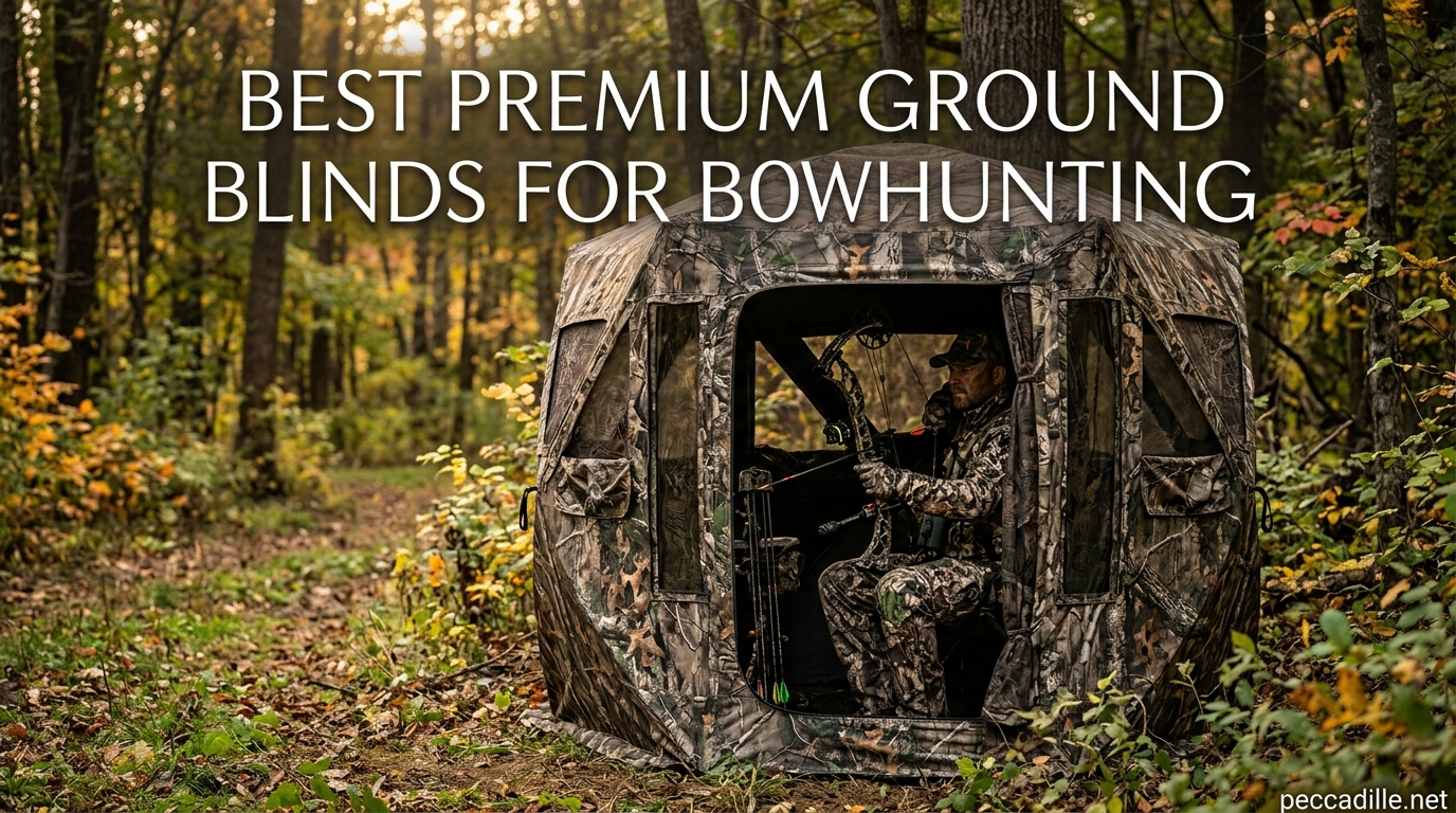 Best Premium Ground Blinds for Bowhunting