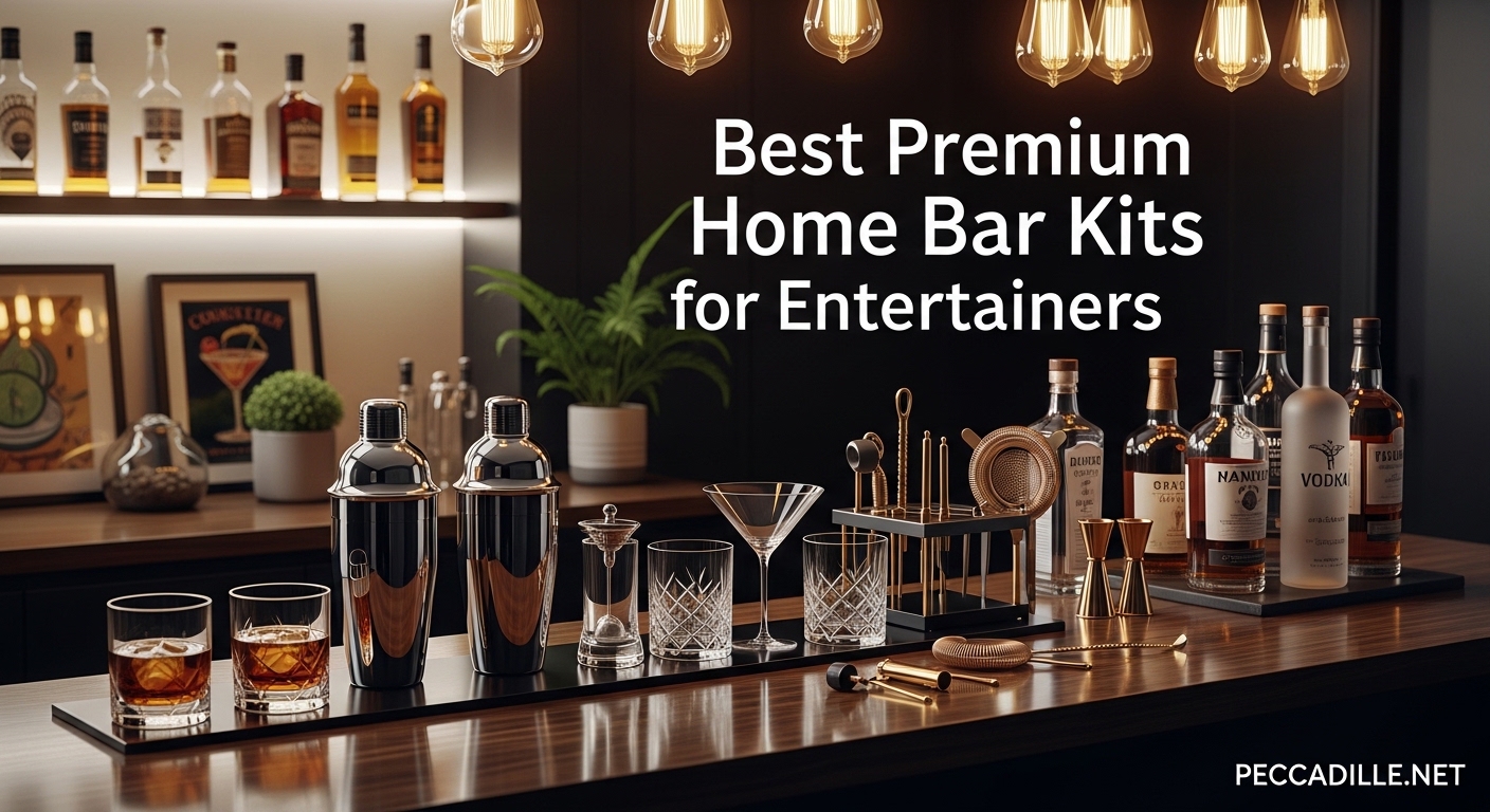 Best Premium Home Bar Kits for Entertainers