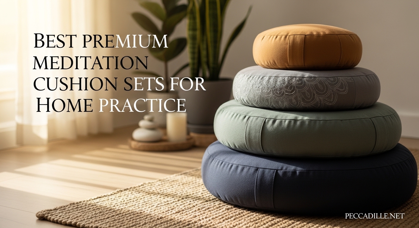 Best Premium Meditation Cushion Sets for Home Practice
