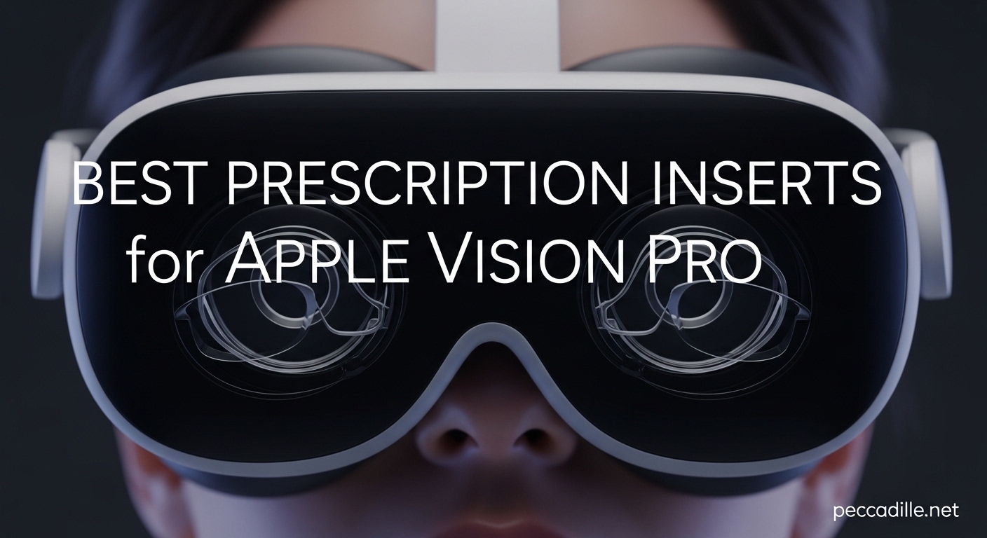 Best Prescription Inserts for Apple Vision Pro