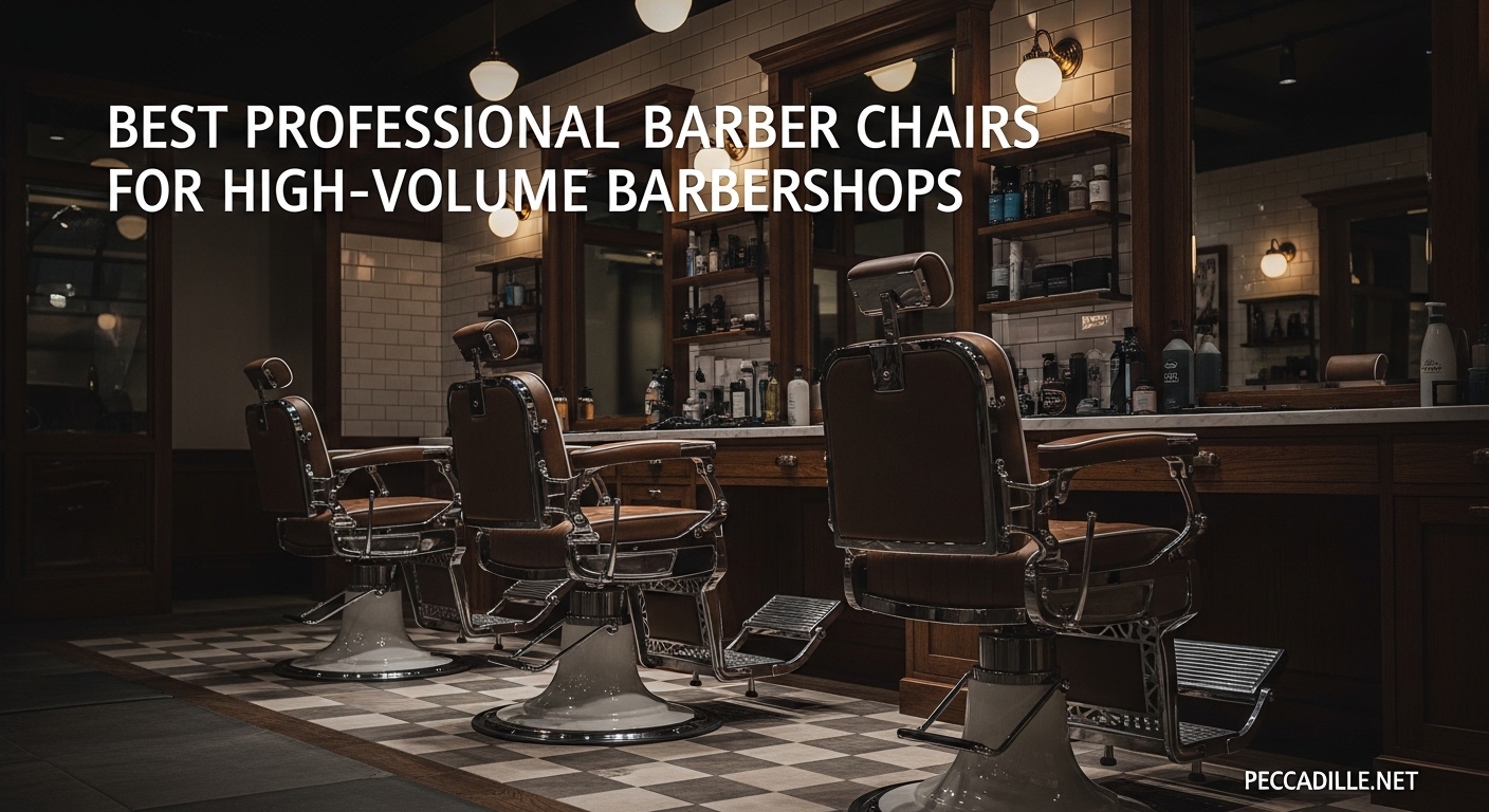 Best Professional Barber Chairs for High-Volume Barbershops