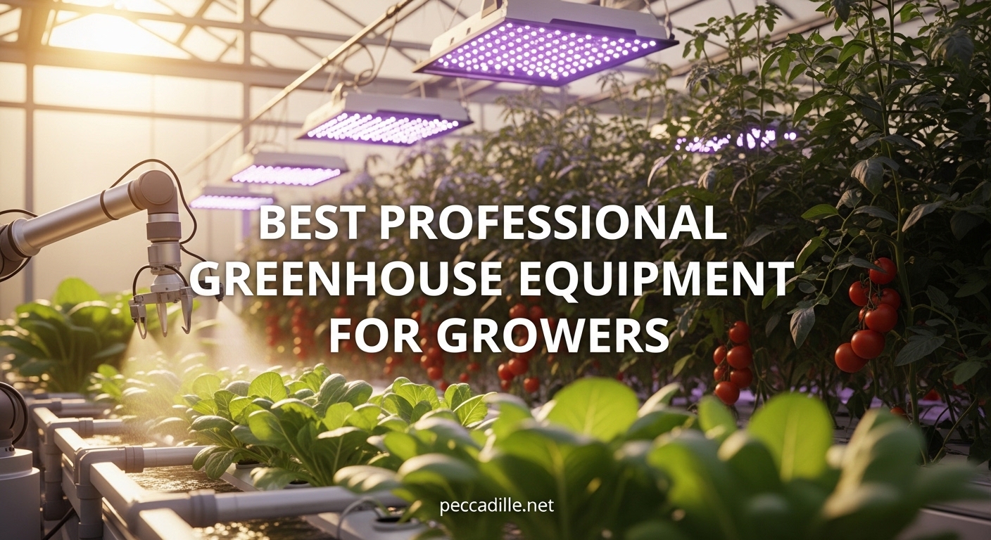 Best Professional Greenhouse Equipment for Growers