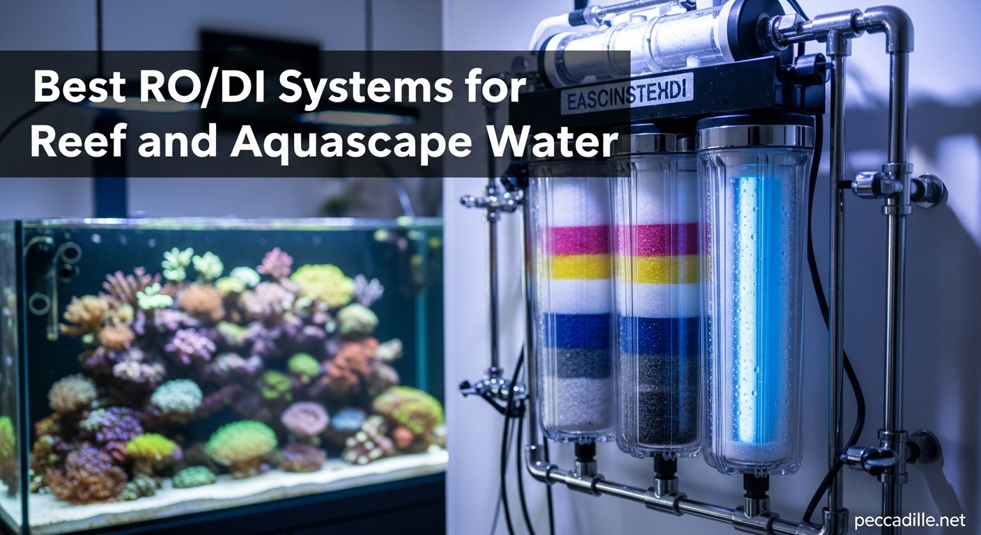 Best RODI Systems for Reef and Aquascape Water