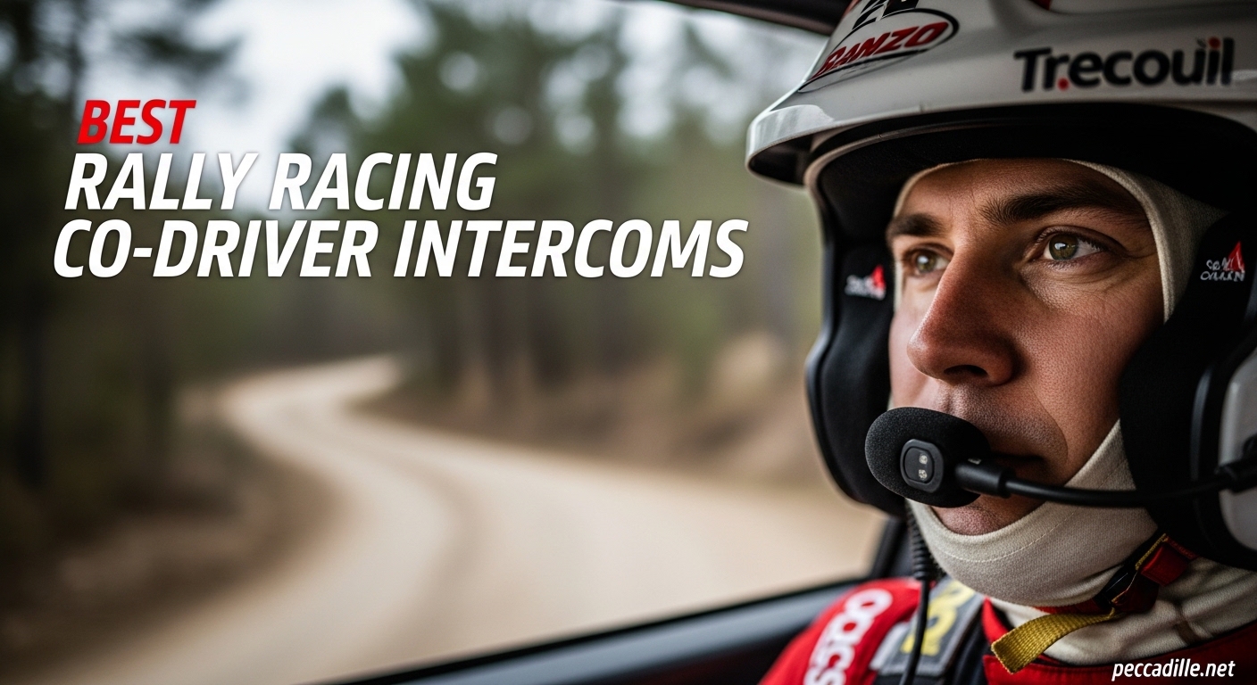 Best Rally Racing Co-Driver Intercoms