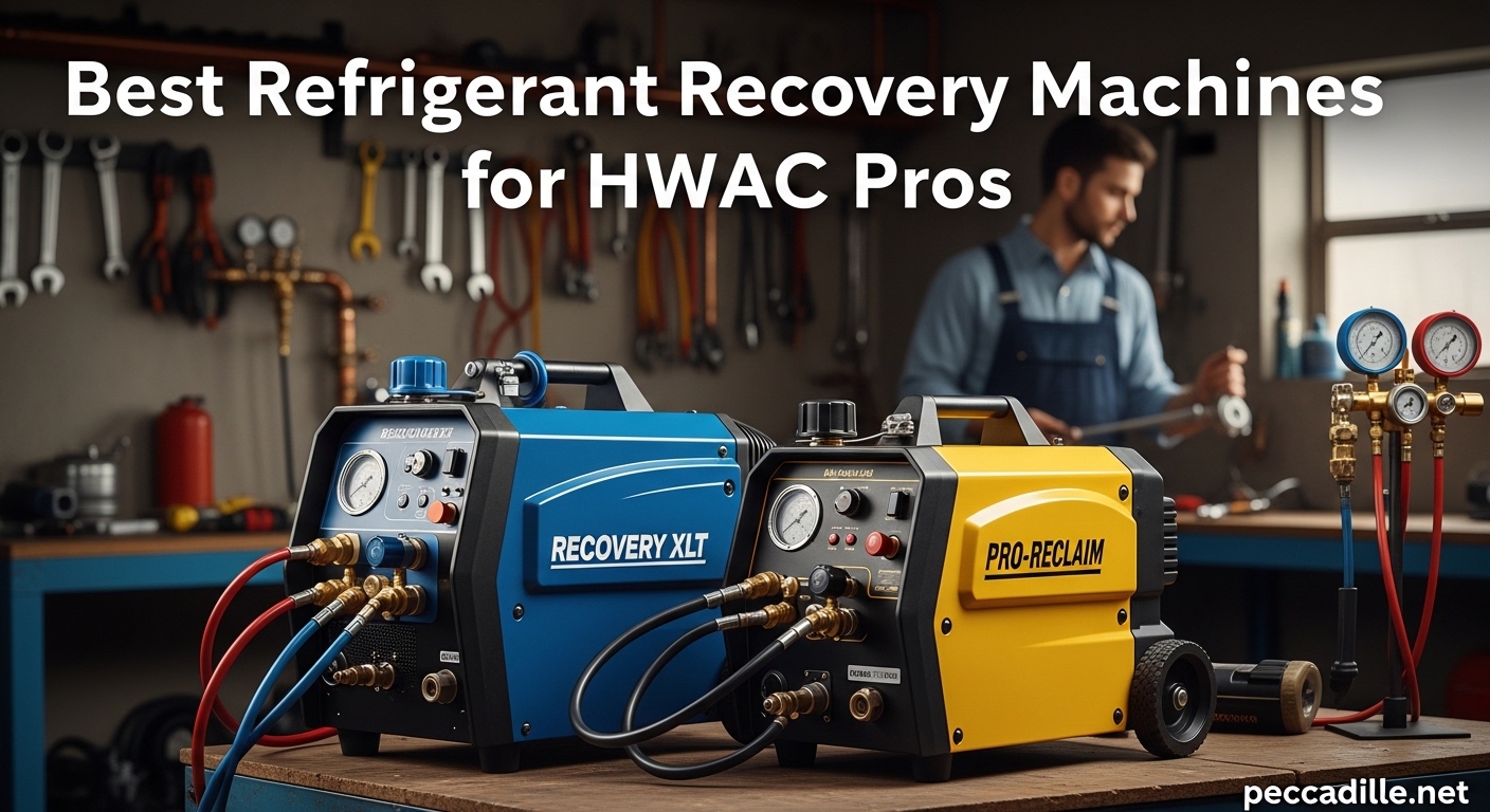 Best Refrigerant Recovery Machines for HVAC Pros