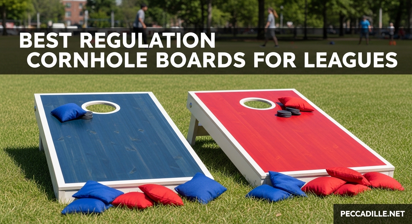 Best Regulation Cornhole Boards for Leagues