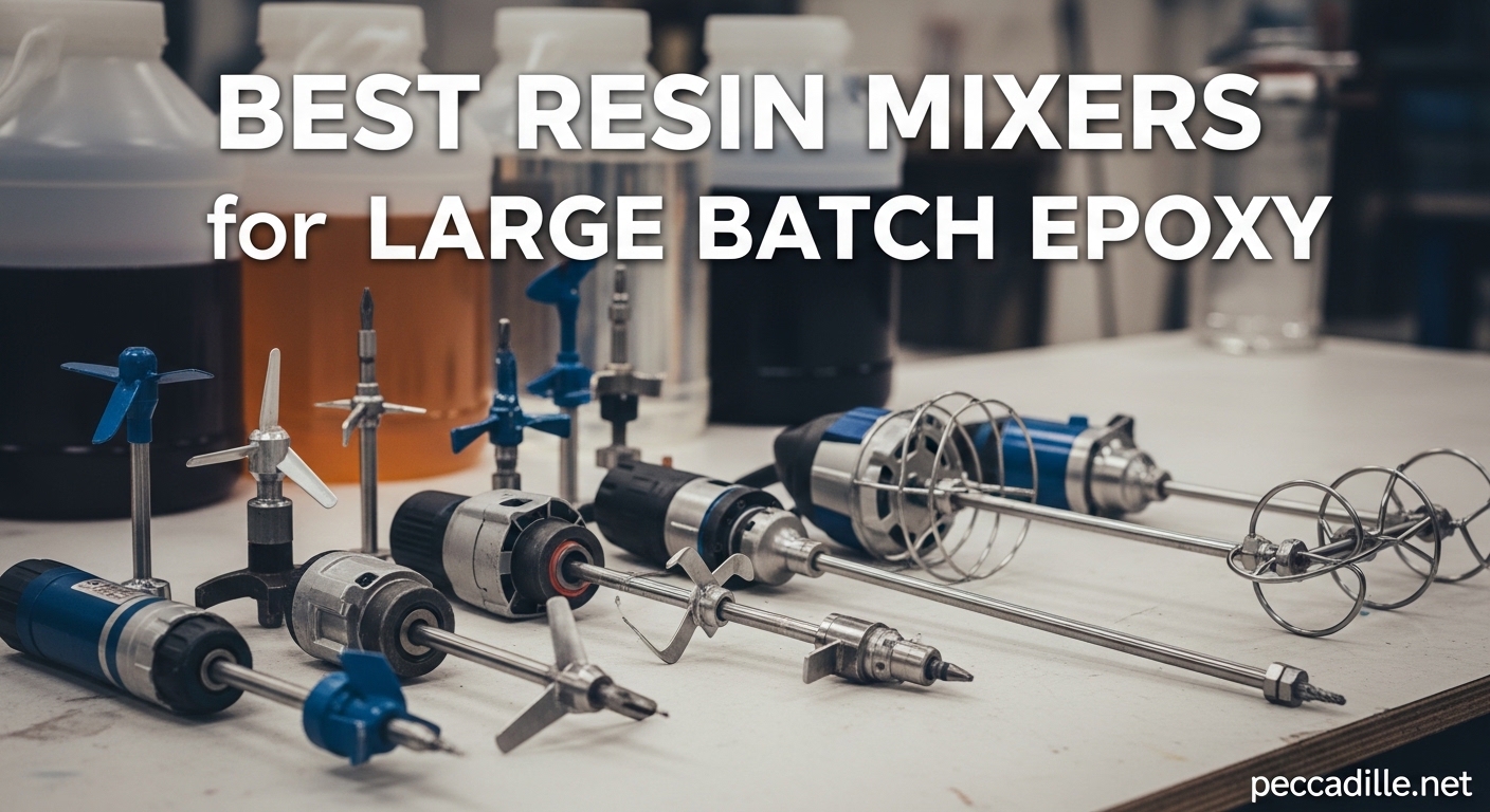 Best Resin Mixers for Large Batch Epoxy