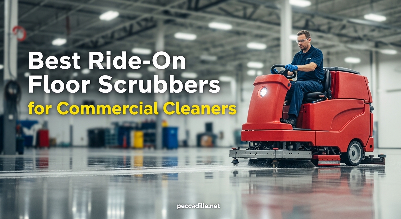 Best Ride-On Floor Scrubbers for Commercial Cleaners