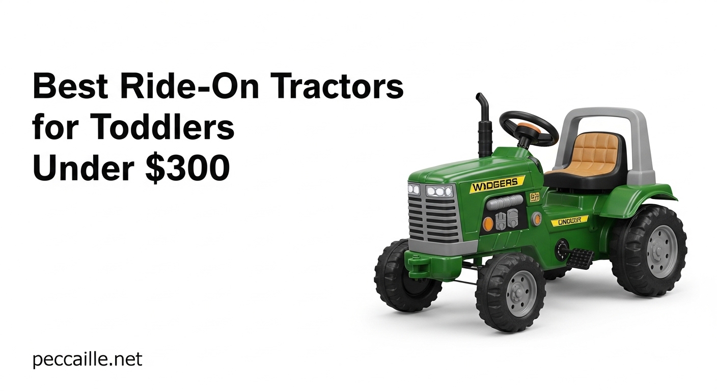 Best Ride-On Tractors for Toddlers Under $300