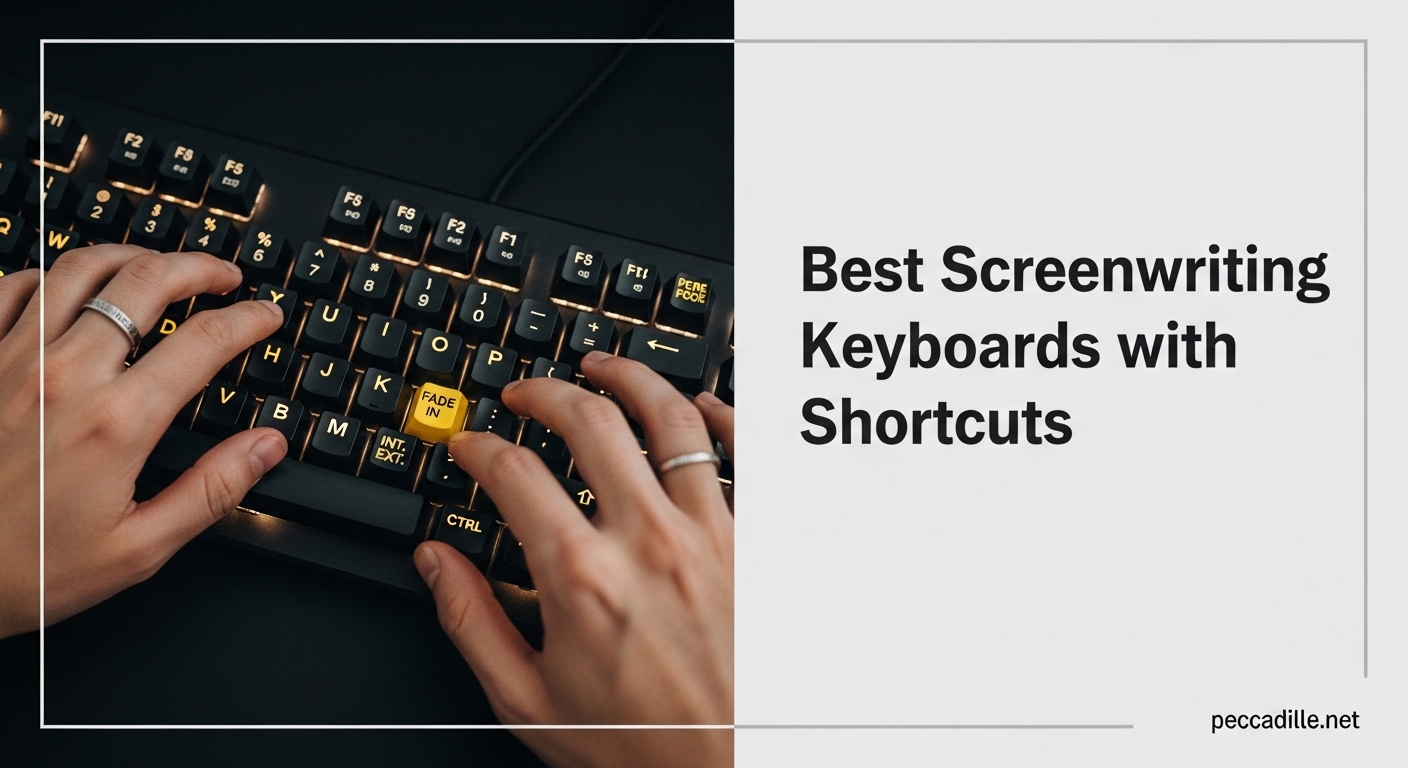 Best Screenwriting Keyboards with Shortcuts