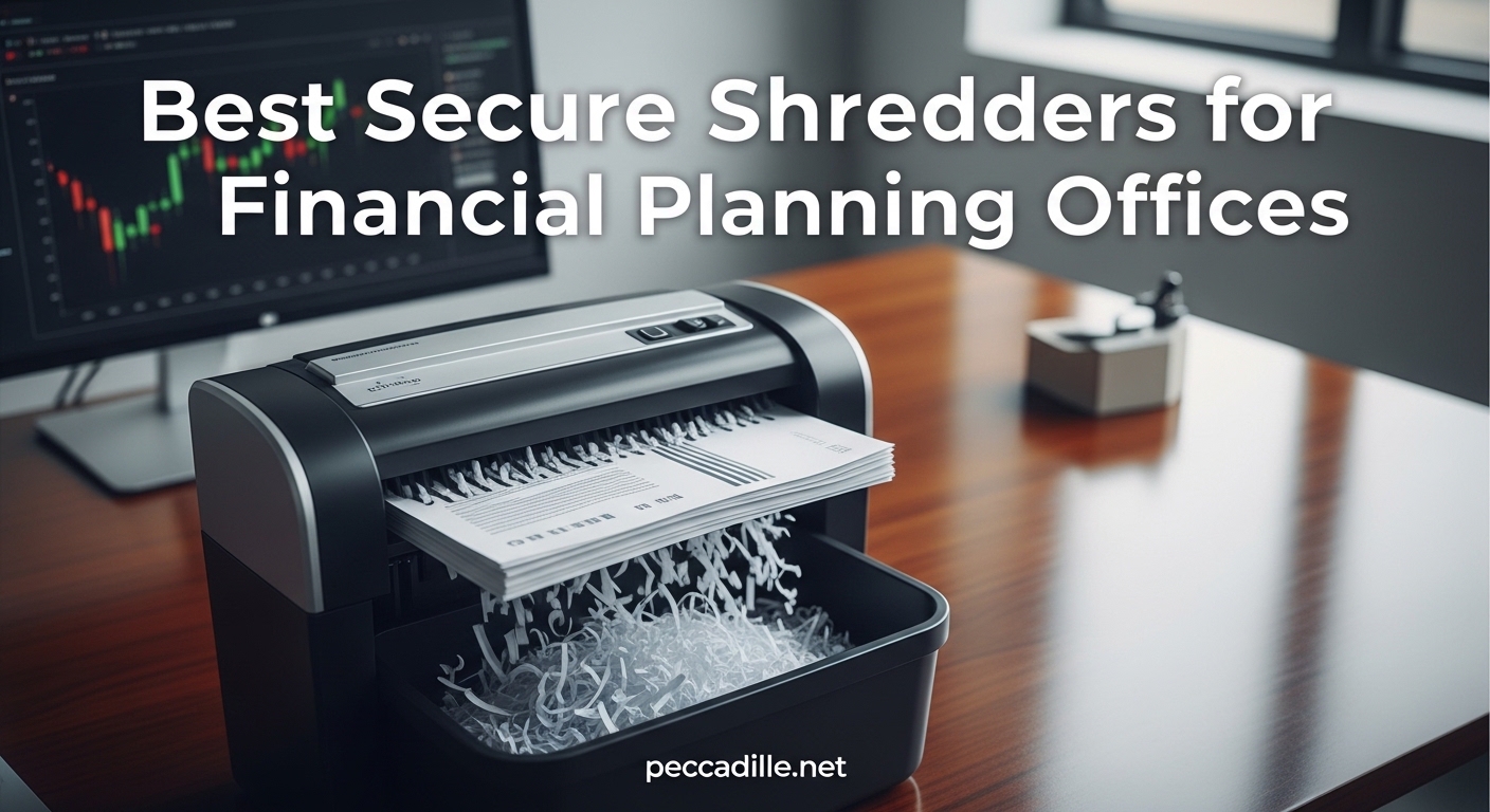 Best Secure Shredders for Financial Planning Offices