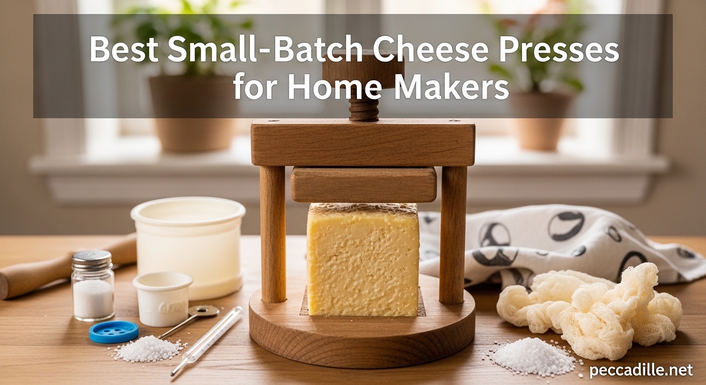 Best Small-Batch Cheese Presses for Home Makers