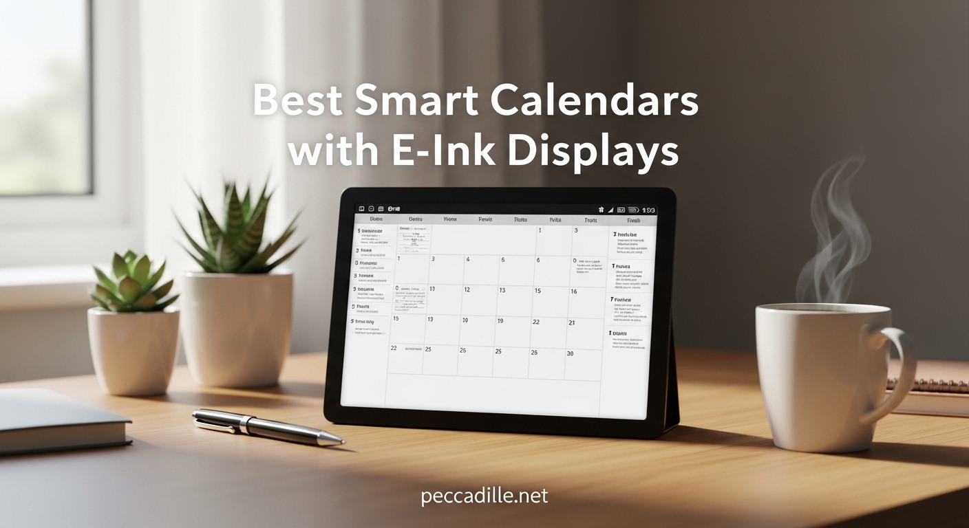 Best Smart Calendars with E-Ink Displays